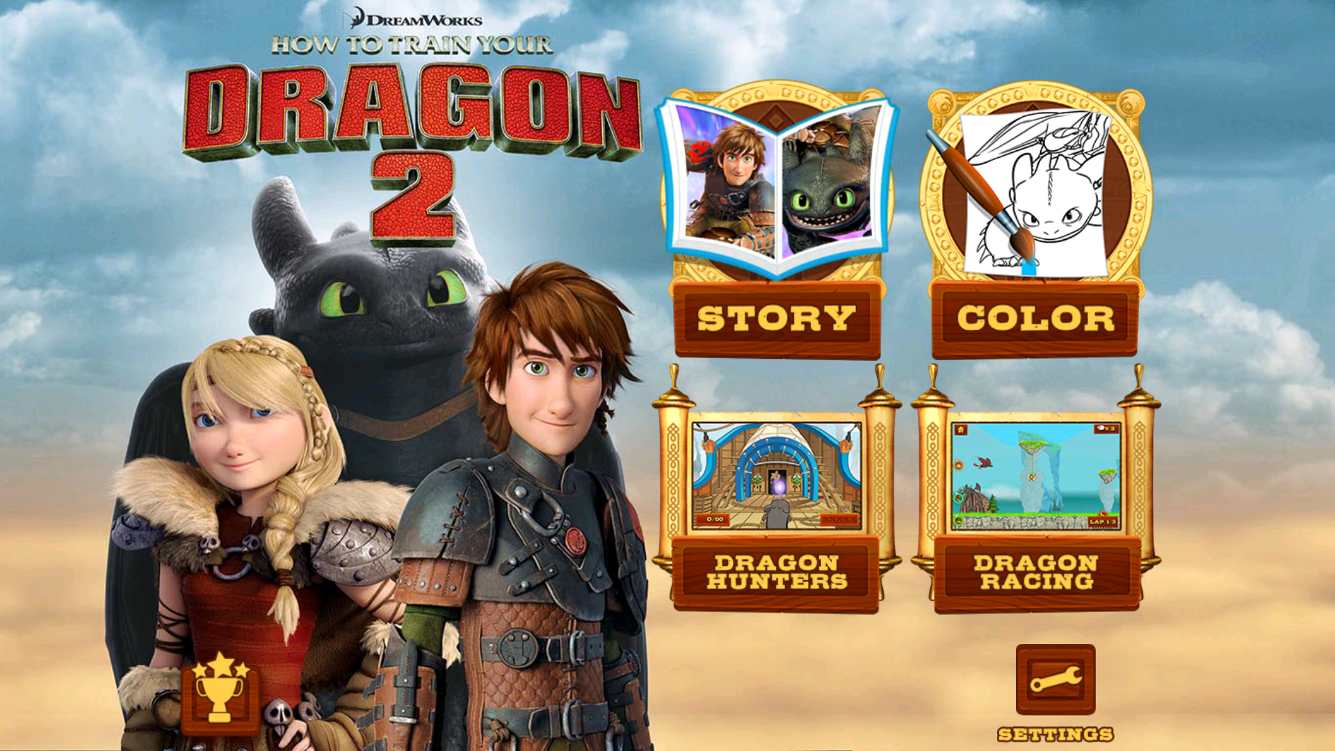 play how to train your dragon games for free