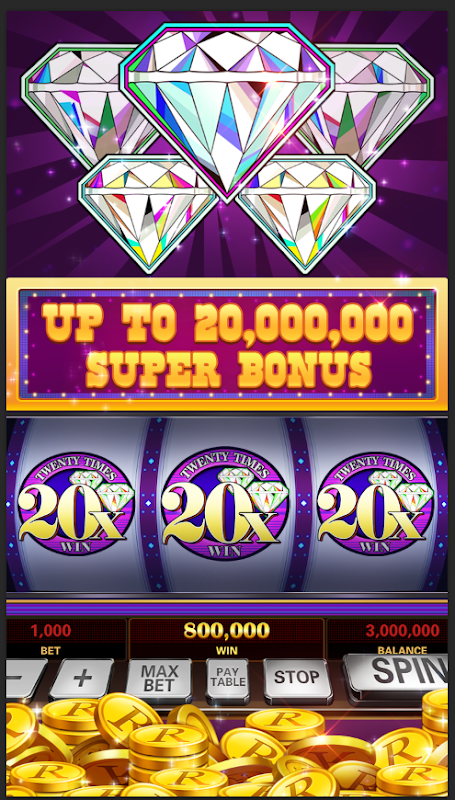 Mega Diamond Slots: Classic Vegas Casino - Android games - Download