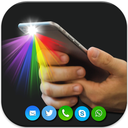 Color Flash on Call & SMS