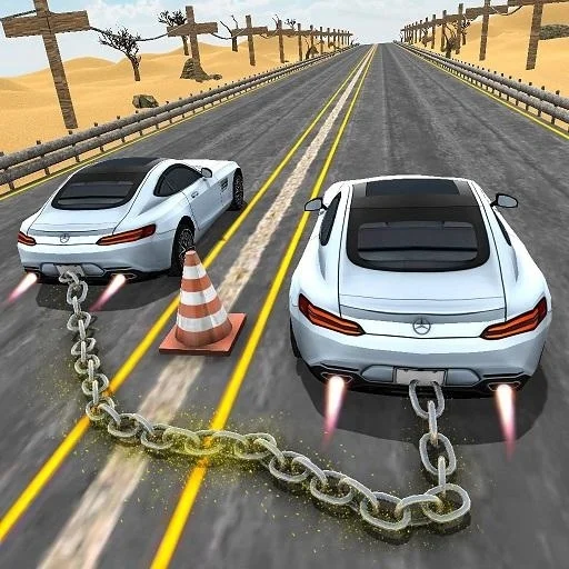 Chained Cars Stunts 3D