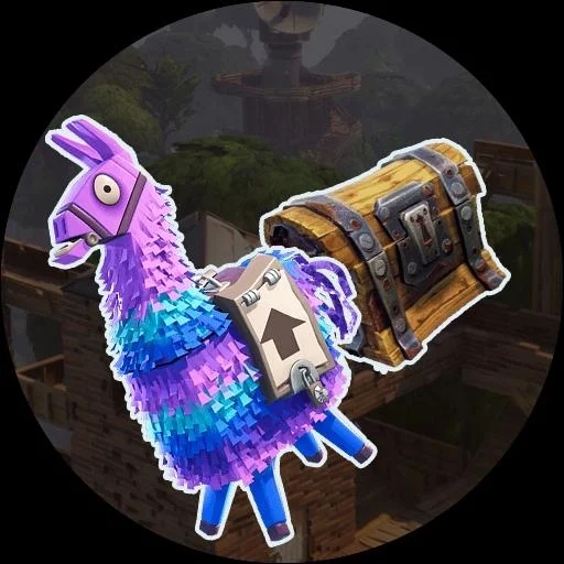 Fortnite Map With Llamas and Chests