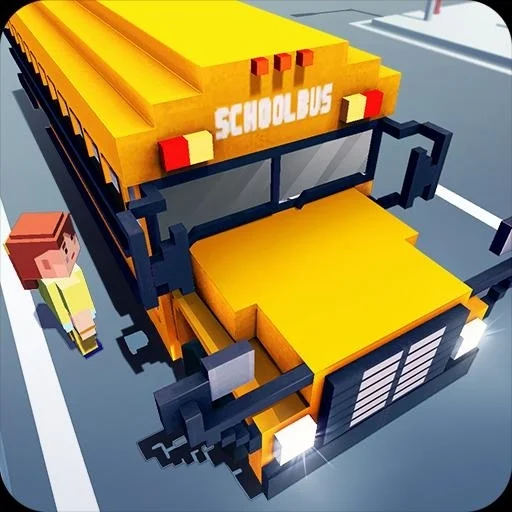 School Bus Simulator: Blocky World