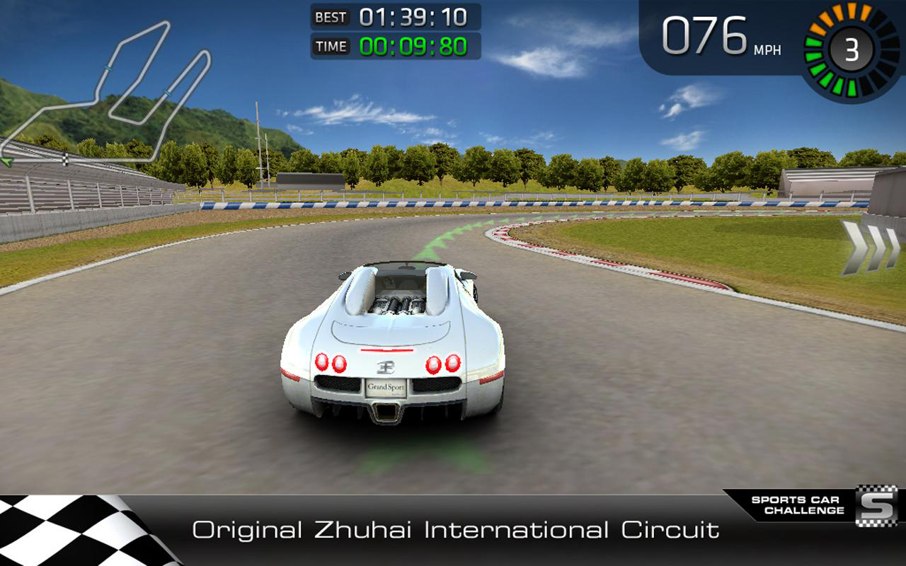 Игра Sports car Challenge 2. Гонки на андроид 2.3. Гоночный симулятор на андроид. Самые красивые гонки на андроид.