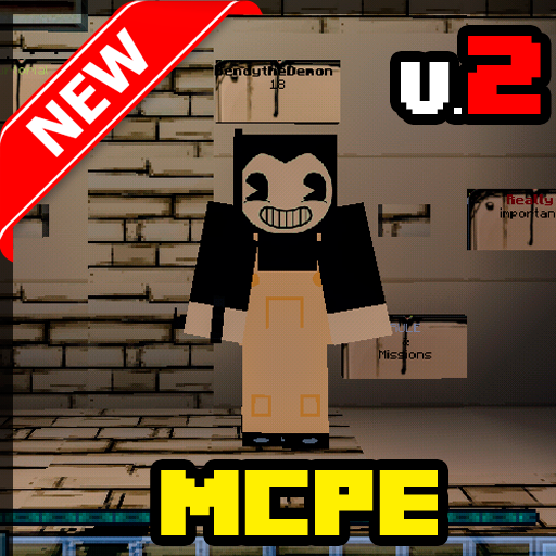 Map Bendy and the Horror Machine: 2 for MCPE