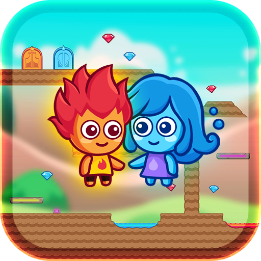 Fire and Water Maze: Crazy Boy and Lovely Girl