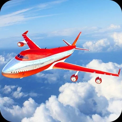 Airplane Flight Pilot Simulator