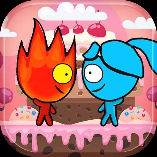 Red boy and Blue girl: Candy World Adventure